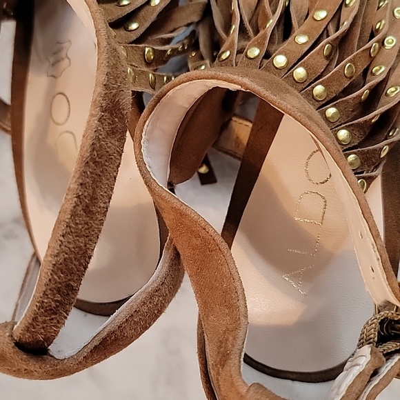 ALDO Fringe Strappy Heels - Picture 3 of 7